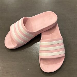 Adidas Girls Slides Size 2